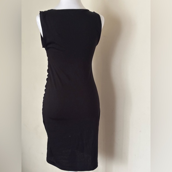 Leith Classic Black Dress Size Medium - Picture 5 of 12